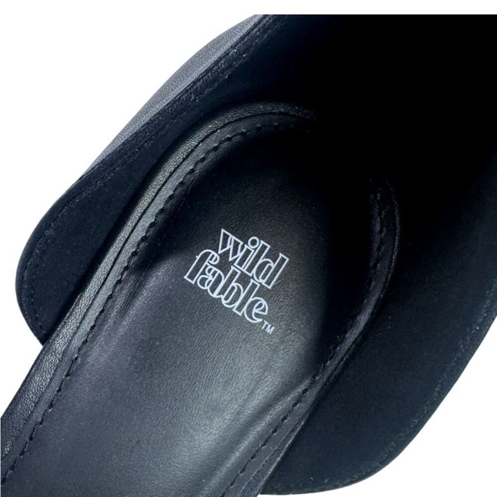 NWT Wild Fable Bianca Platform Block Chunky
Heels Size 10 - Black - Picture 5 of 8